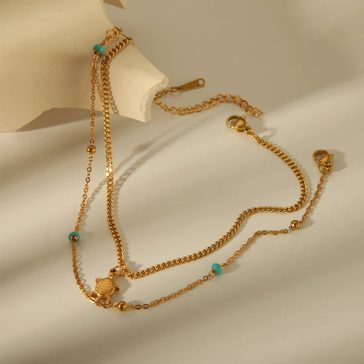 Hawaiian Tortoise 304 Stainless Steel Anklet for Women – IG Style Beach Vibes