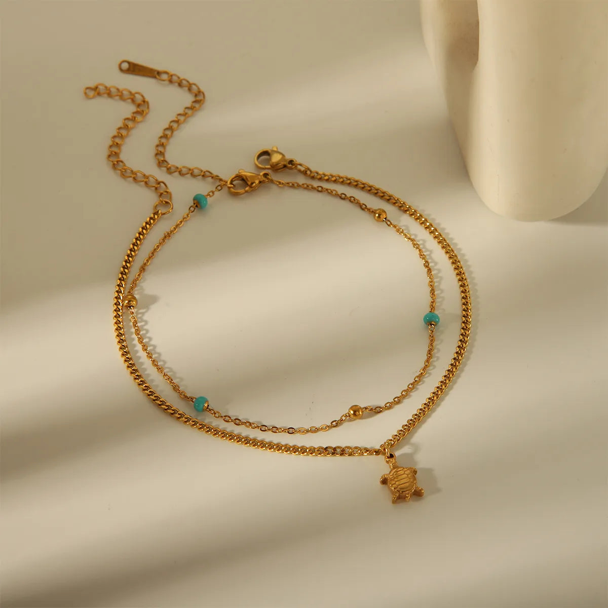 Hawaiian Tortoise 304 Stainless Steel Anklet for Women – IG Style Beach Vibes