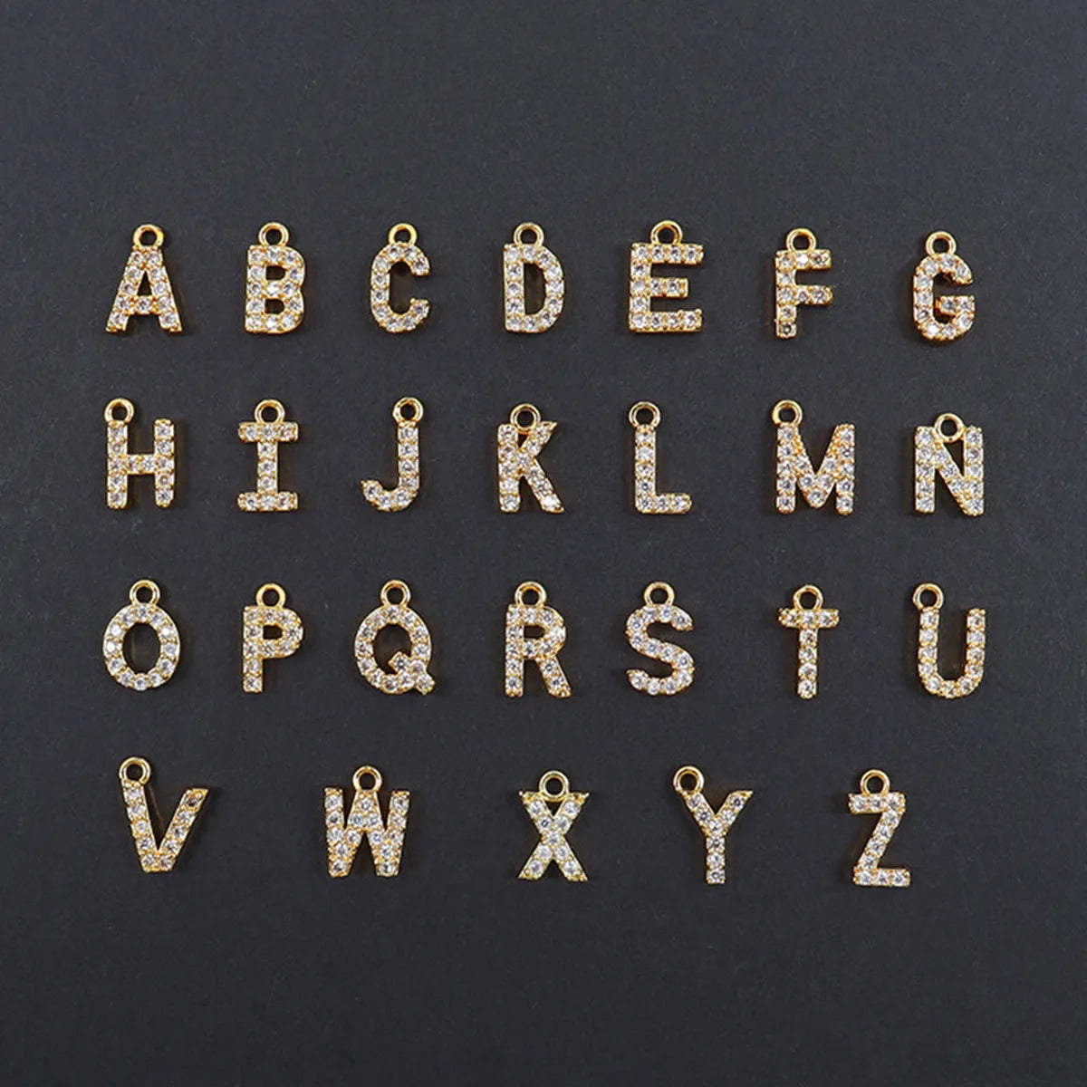 Personalized Letter & Bow Zircon Anklet – Gold Plated Stainless Steel, Gift Ready