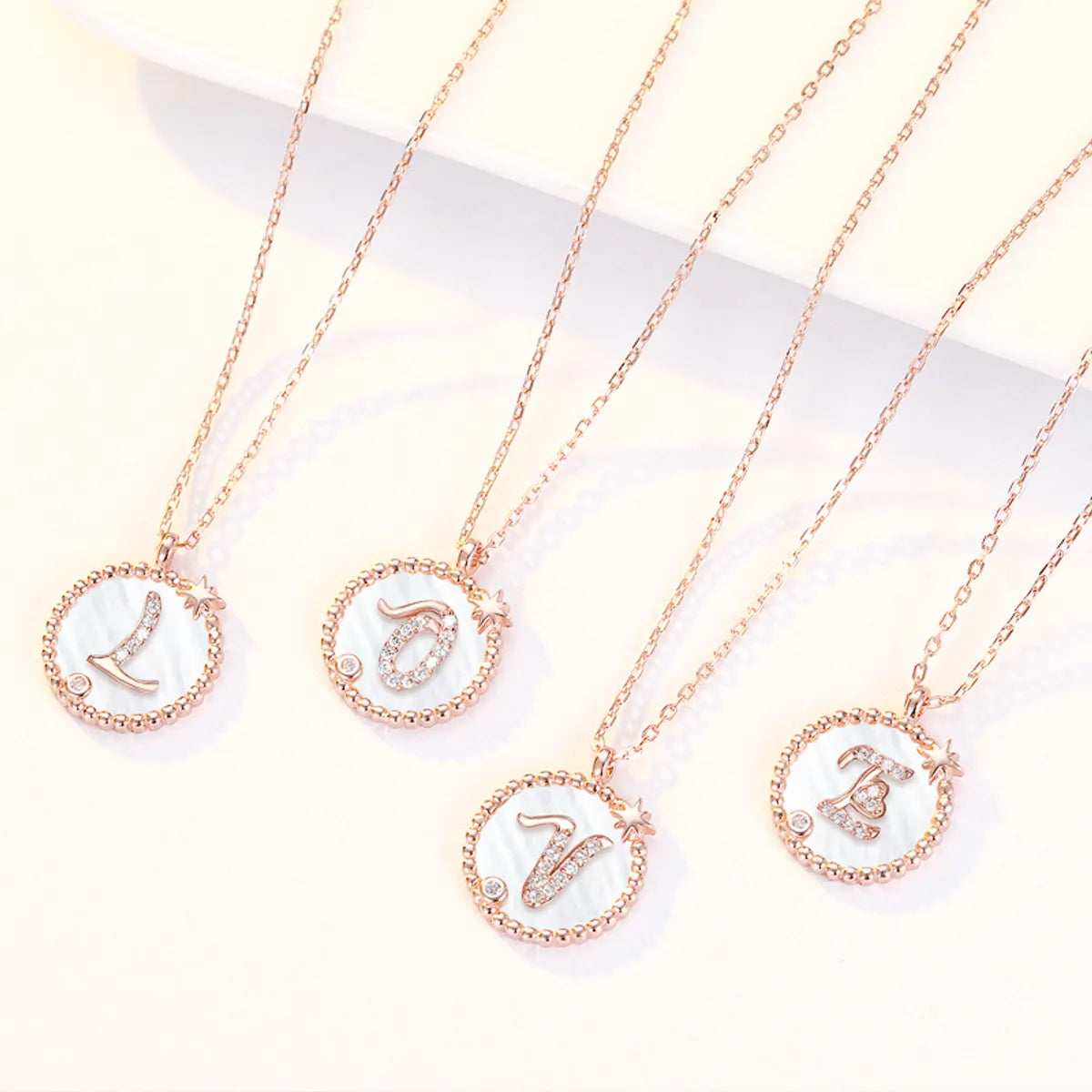 925 Sterling Silver Letter Pendant Necklace – Personalized Charm