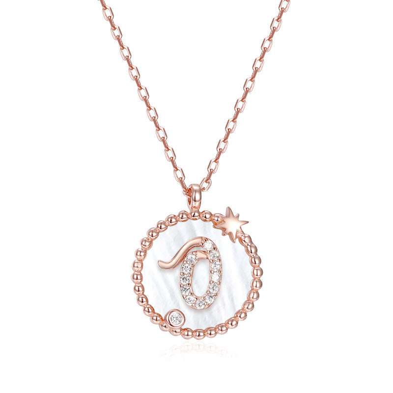 925 Sterling Silver Letter Pendant Necklace – Personalized Charm